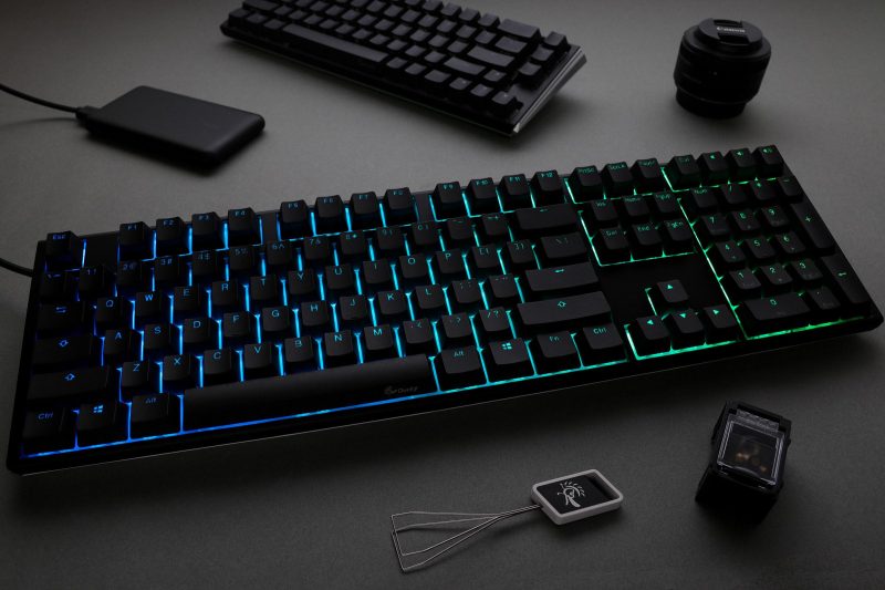 Геймърскa механична клавиатура Ducky One 3 Classic Full Size Hotswap Cherry MX Blue, RGB, PBT Keycaps - Image 6