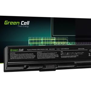 Батерия  за лаптоп GREEN CELL, Toshiba Satellite A200 A300 A500 L200 L300 L500 PA3534U, 10.8V, 4400 mAh