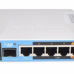 Безжичен Access Point MikroTik hAP AC RB962UiGS-5HacT2HnT, 5x 10/100/1000, USB 2.0