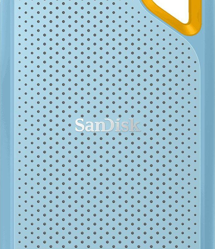 Външен SSD SanDisk Extreme 4TB, USB 3.1 Gen2 Type-C, Син