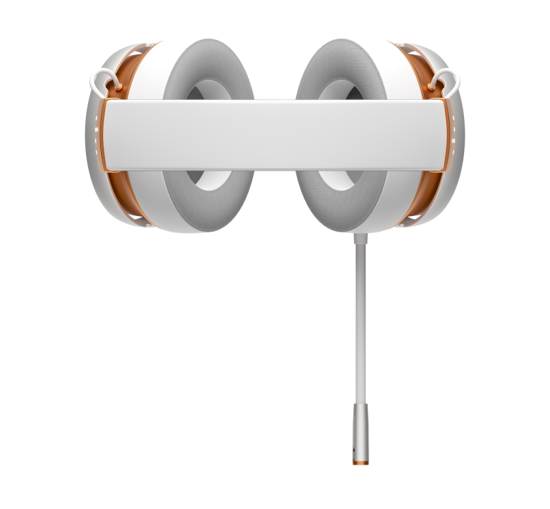 Геймърски безжични слушалки Dark Project Sono Wireless - White/Gold - Image 6
