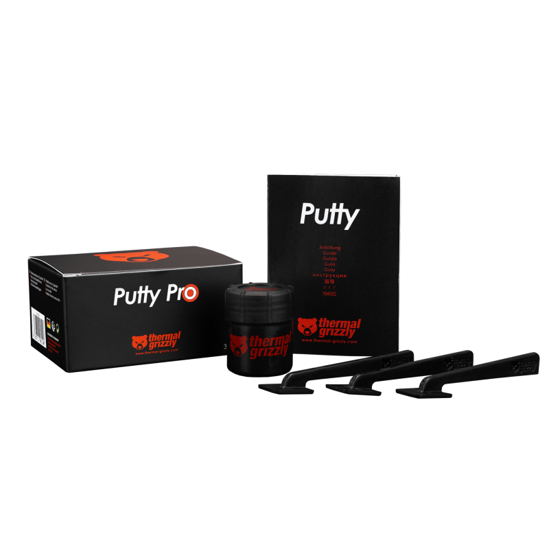 Термопроводяща паста Thermal Grizzly Putty Pro - 30g - Image 5