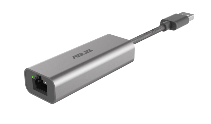 Мрежова адаптер ASUS USB-C2500 USB-Type A, RJ45 2.5G/1G/100Mbps - Image 2