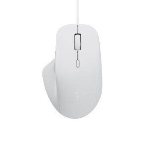 Жична оптична мишка RAPOO N500 Silent, Безшумна, Бяла - Image 5
