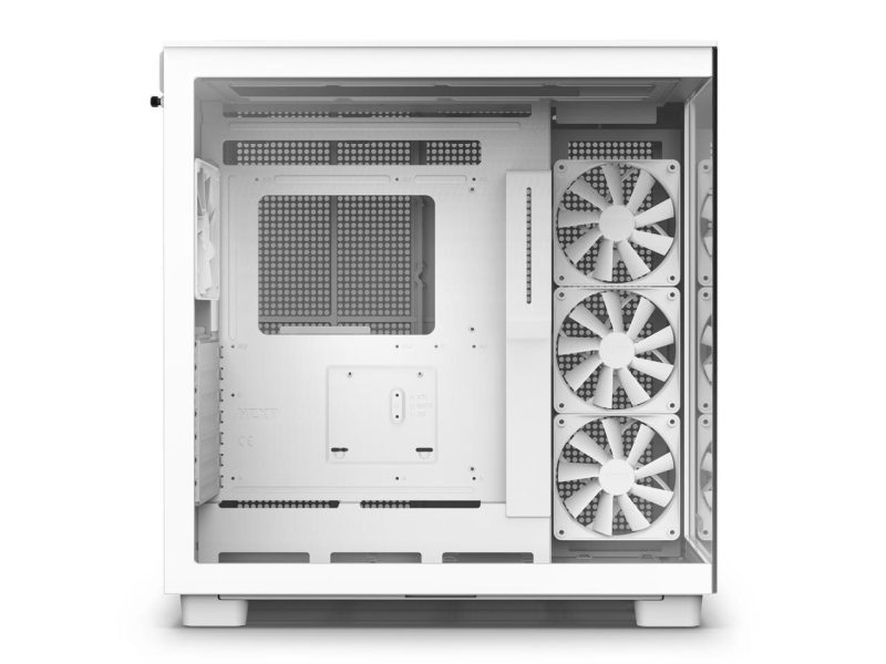 Кутия NZXT H9 Flow Matte White - Image 7