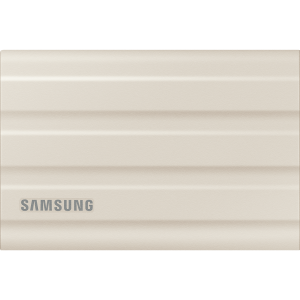 Външен SSD Samsung T7 Shield, 1TB USB-C, Бежов