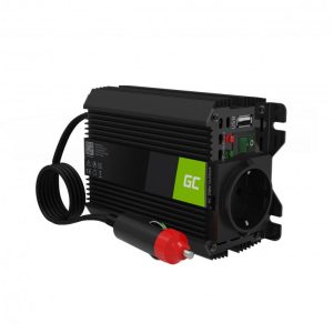 Инвертор GREEN CELL PRO, 12V, 150W/300W, Модифицирана синусоида