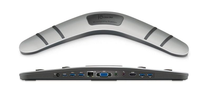 Докинг станция за лаптопи j5create Boomerang Station JUD481, USB3.0 - Image 2