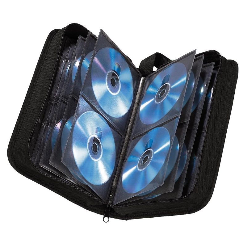 Класьор за 64 CD/DVD/Blu-ray HAMA, Черен - Image 2