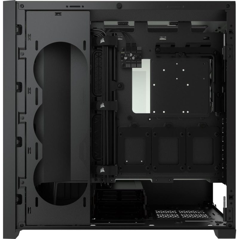 Кутия Corsair 5000D Airflow Mid Tower, Tempered Glass, Черна - Image 6