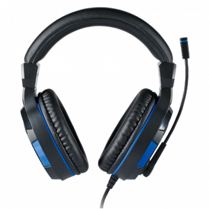 Геймърски слушалки Nacon Bigben PS4 Official Headset V3, Микрофон, Черен/Син - Image 2