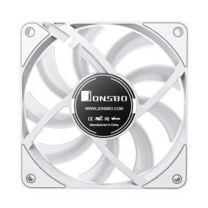 Вентилатор Jonsbo HF1215 Slim PWM, ARGB, 120x120x15, Бял - Image 6