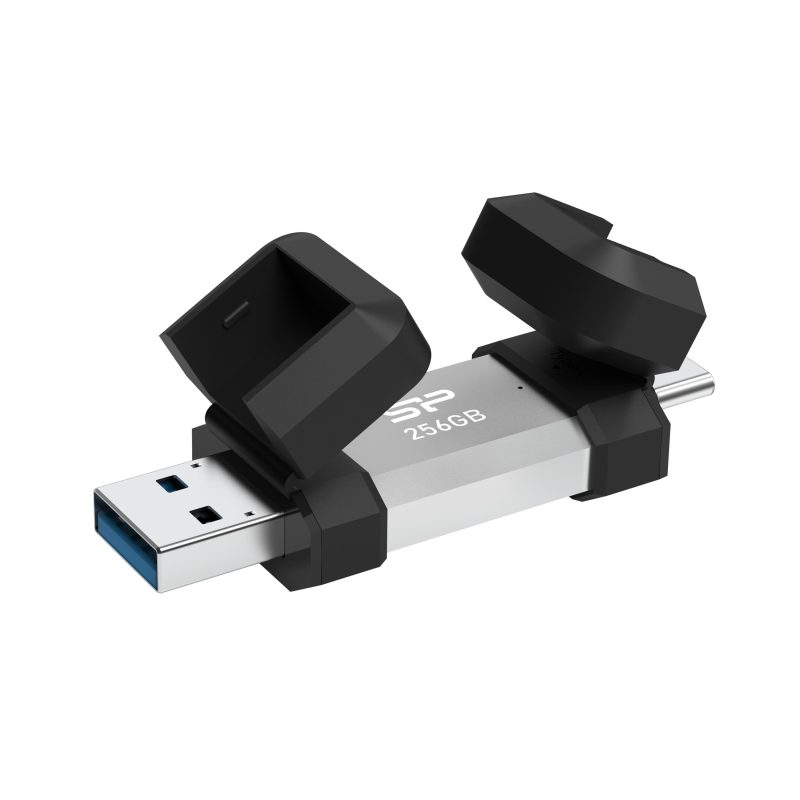 USB памет Silicon Power Mobile C51 256GB USB-A и USB Type-C (USB 3.2 Gen 1) - Image 3