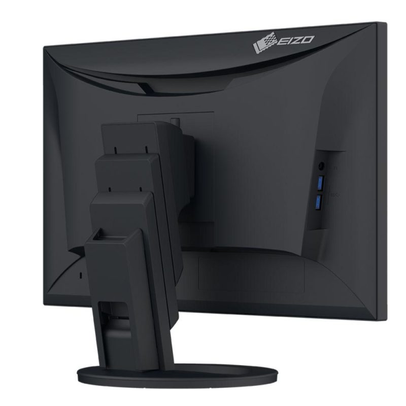 Монитор EIZO FlexScan EV2480, IPS, 23.8 inch, Wide, Full HD, HDMI, DisplayPort, USB-C, Черен - Image 7