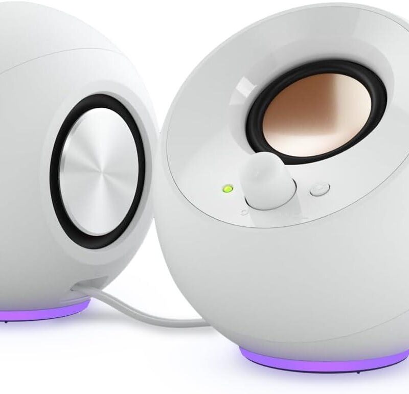 Озвучителна система Creative Pebble SE , 4.4W RMS, жак, USB,бял