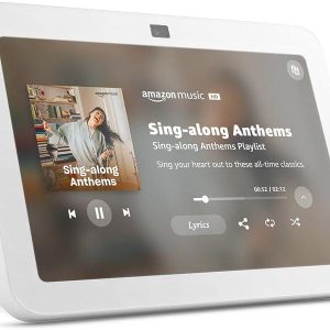 Смарт тонколона Amazon Echo Show 8 (Gen 3), Сензорен екран, Гласов асистент, Бял