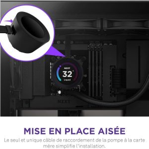 Охладител за процесор NZXT Kraken Elite 360 Black, 2.72" LCD Display - Image 7
