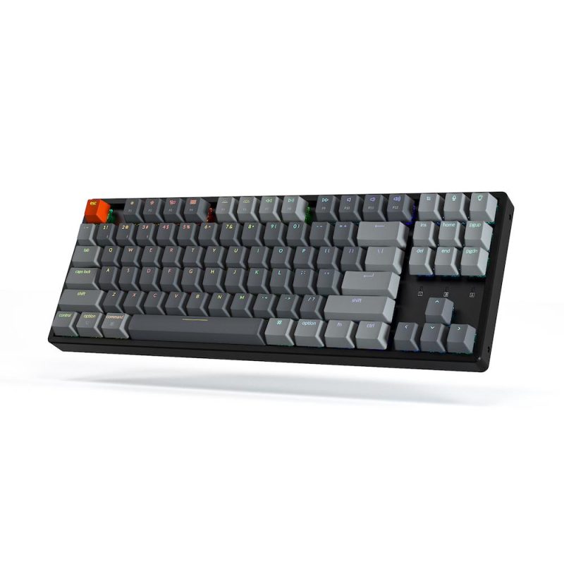 Геймърска Механична клавиатура Keychron K8 Aluminum TKL Gateron Blue Switch RGB LED Gateron Blue Switch ABS - Image 6