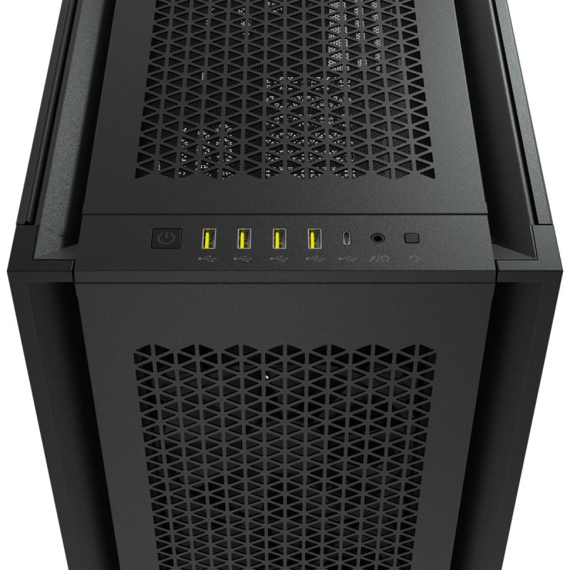 Кутия Corsair 7000D Airflow Full Tower, Tempered Glass, Черна - Image 4