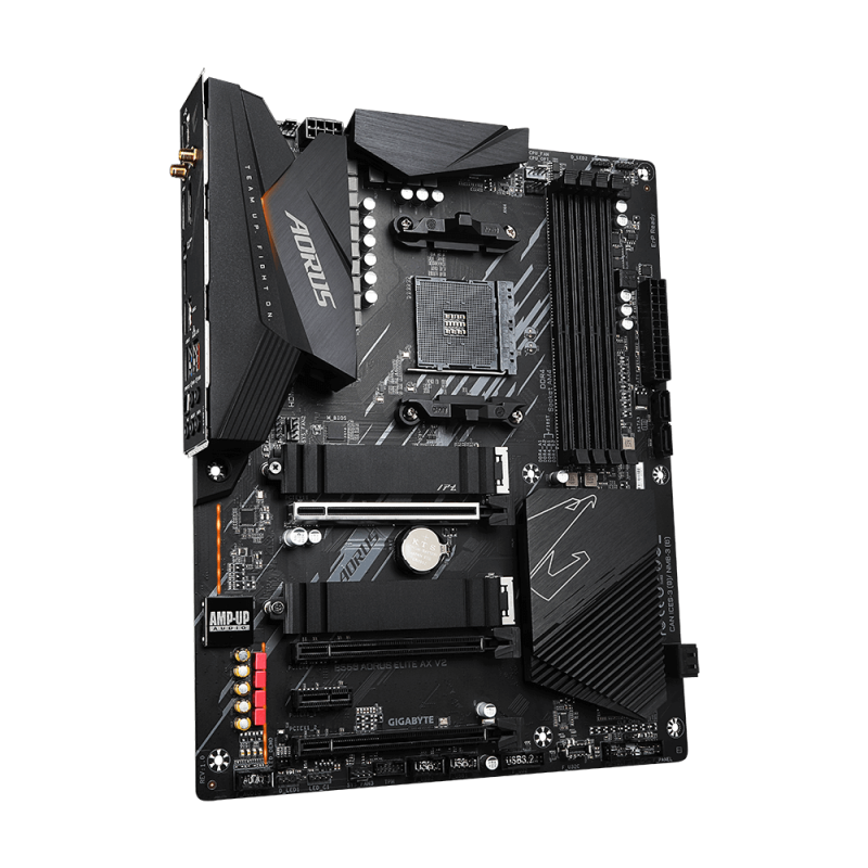 Дънна платка GIGABYTE B550 AORUS ELITE AX V2 Socket AM4 - Image 3