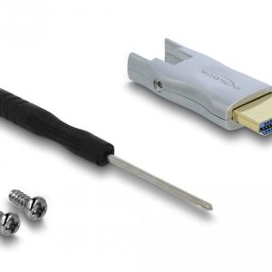 Кабел Delock Active Optical Cable, HDMI мъжко - HDMI мъжко, 4K 60 Hz, 10 m - Image 2