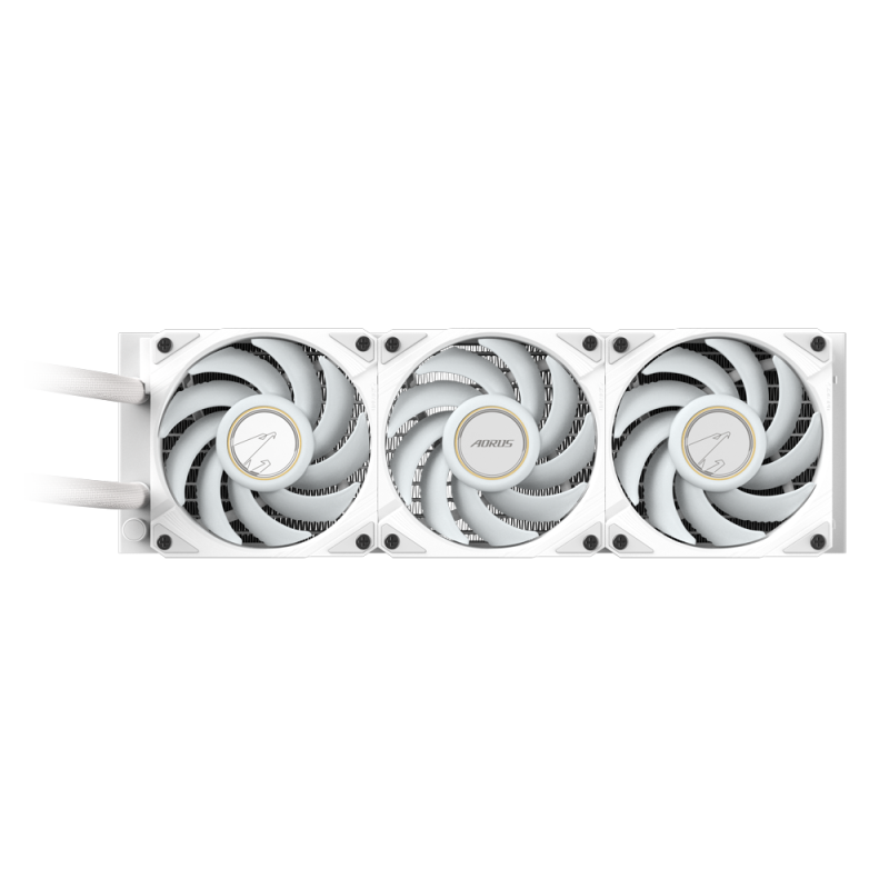 Охладител за процесор Gigabyte AORUS WATERFORCE X II 360 ICE, LCD Display - Image 4