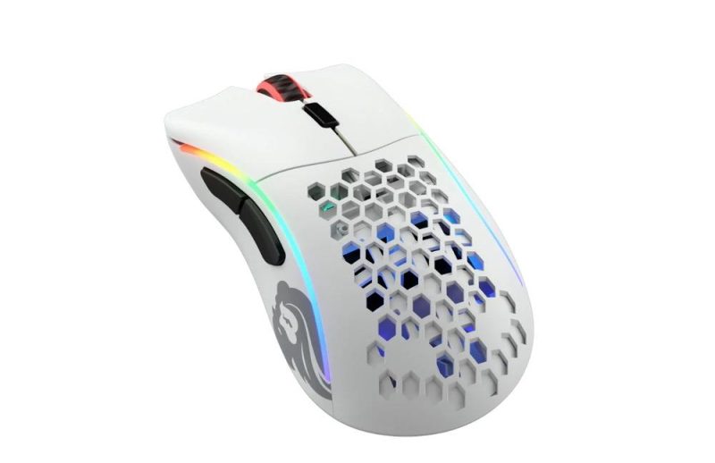 Геймърска мишка Glorious Model D- Wireless (Matte White) - Image 3