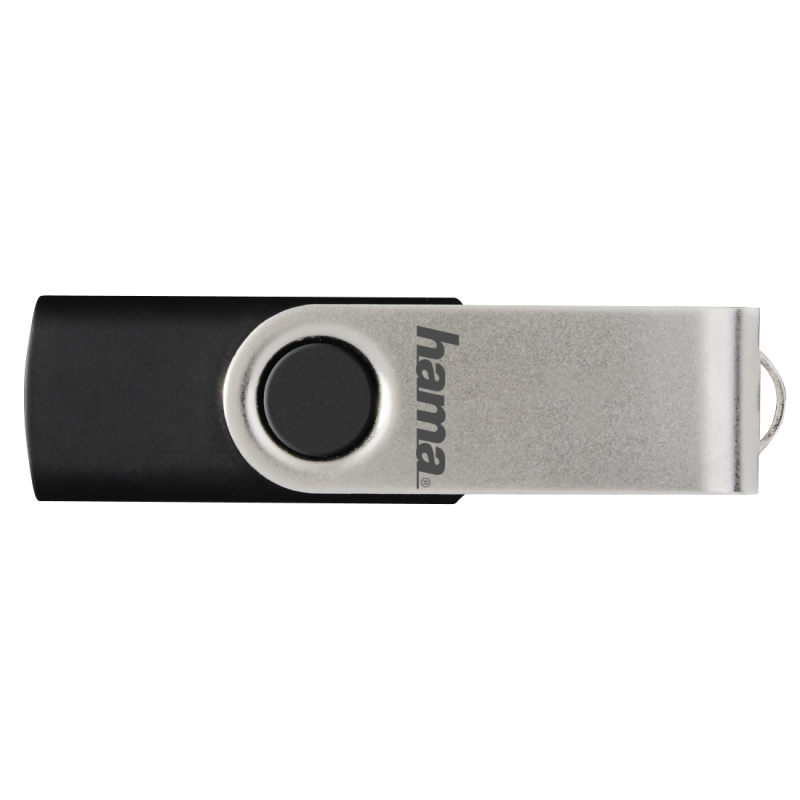 USB памет HAMA Rotate, 128GB,10 MB/s, Черен - Image 2