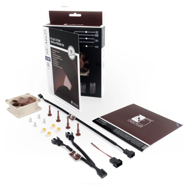 Вентилатор Noctua NF-A6x25 5V PWM 60mm - Image 3
