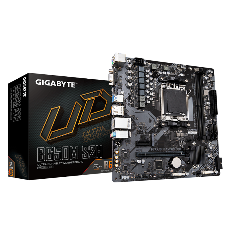 Дънна платка GIGABYTE B650M S2H socket AM5 - Image 4