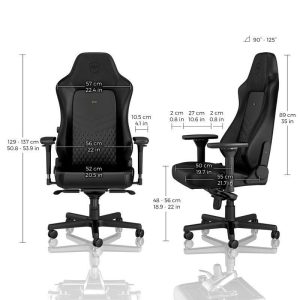 Геймърски стол noblechairs HERO Real Leather, Black - Image 4
