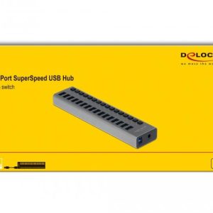 USB хъб Delock, 16 Ports, DELOCK-63739 - Image 4