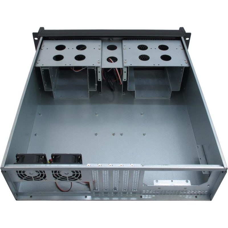 Кутия за сървър InterTech 3U 3098-S, 19", Чернa - Image 4