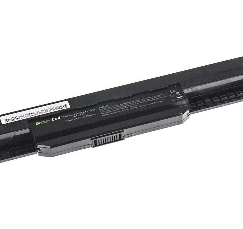 Батерия  за лаптоп GREEN CELL, Asus A32-K53 K53E K53S K53SV X53 X53S X53U X54 X54C X54H, 11.1V, 4400mAh
