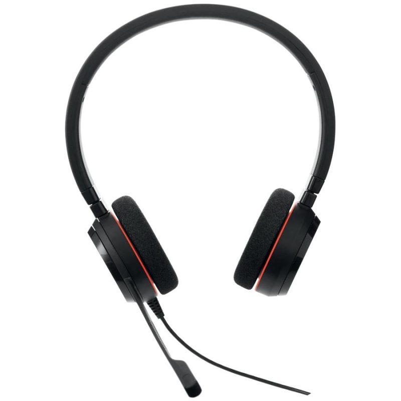 Слушалки Jabra Evolve 20 Stereo Microsoft Teams Optimized, Микрофон, Черни - Image 3