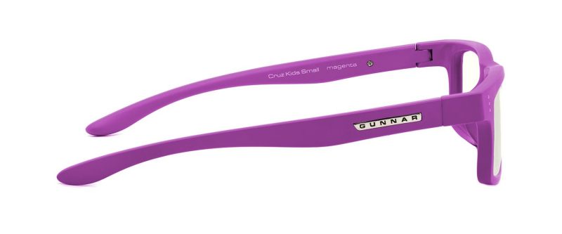 Детски компютърни очила GUNNAR Cruz Kids Small, Clear Natural, Лилав - Image 3