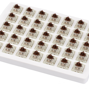 Суичове за механична клавиатура Keychron Cherry MX, Brown, RGB, Switch Set 35 броя