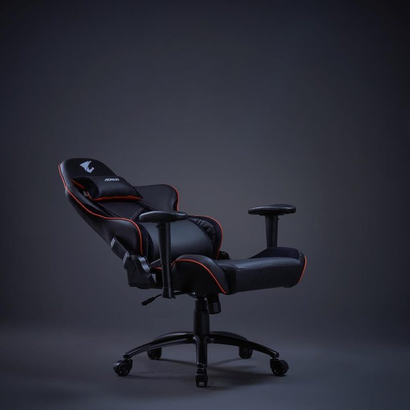 Геймърски стол Gigabyte Aorus AGC310, Черно и Оранжево - Image 5
