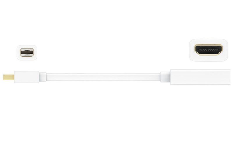 Адаптер j5create JDA159, mini DisplayPort мъжко - HDMI женско, 4K, 125 мм - Image 2