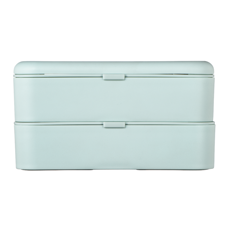 Кутия за храна Xavax Bento Box, 2 x 500ml, Пастелно синьо - Image 4