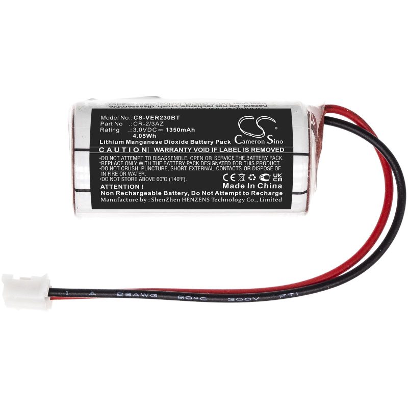 Батерия за аварийно осветление Verisure Roykvarsler; DOM ENiQ Guardian S литиева  3V 1350mAh Cameron Sino - Image 3