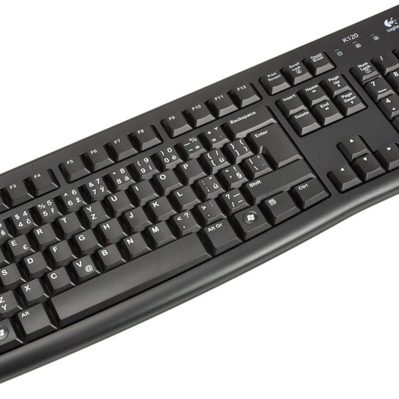 Стандартна клавиатура Logitech K120, OEM опаковка