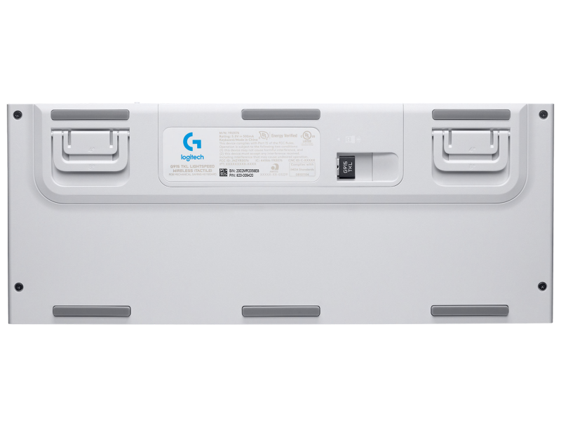 Безжична геймърска механична клавиатура Logitech, G915 TKL White Lightsync RGB, Tactile суичове - Image 6