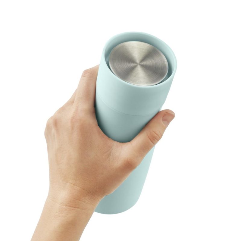 Термо чаша Xavax To Go, 400 ml, Изолирана, Отвор за напитки, Пастелно синьо - Image 8