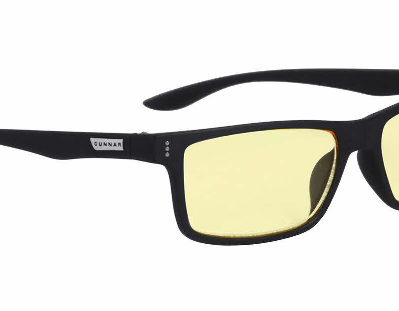 Компютърни очила GUNNAR Vertex Onyx, Amber, Черен