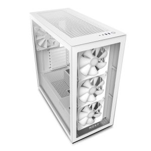 Кутия NZXT H7 Elite 2023 Matte White Mid-Tower - Image 3