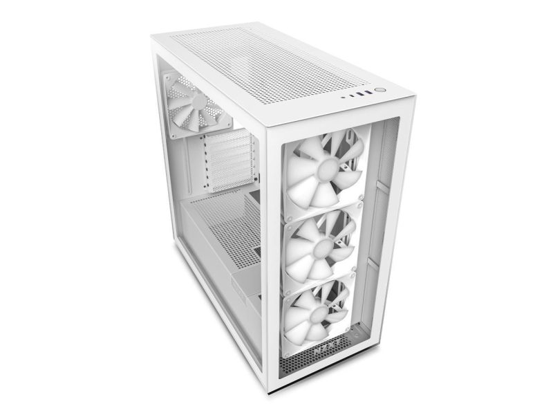 Кутия NZXT H7 Elite 2023 Matte White Mid-Tower - Image 3