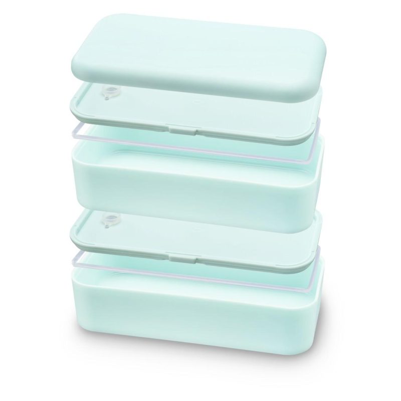 Кутия за храна Xavax Bento Box, 2 x 500ml, Пастелно синьо - Image 13