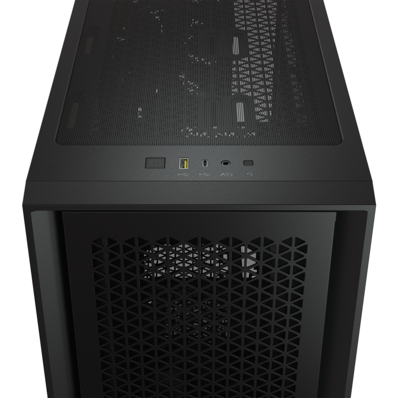 Кутия Corsair 4000D Airflow Mid Tower, Tempered Glass, Черна - Image 7