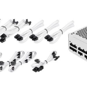 Захранващ блок Corsair RM850 White, 80+ GOLD 850W, Fully Modular - Image 5